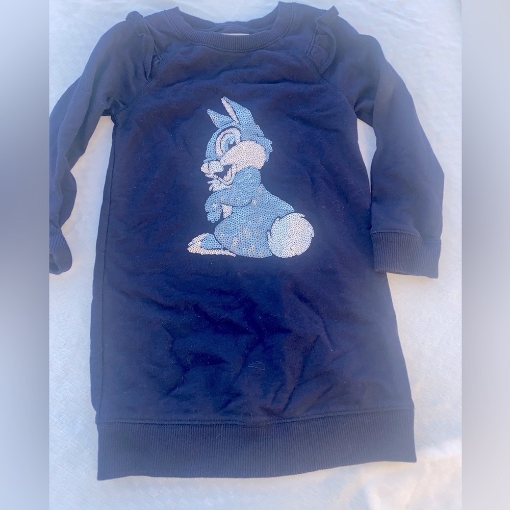 Disney “Thumper” the bunny sweater dress, adorable!! Size XS (like 4T)